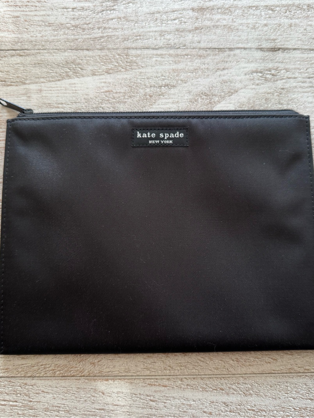 kate spade Black Nylon Pencil Case